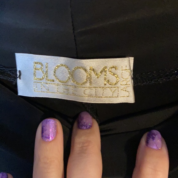 High low off shoulder black top - Picture 3 of 3